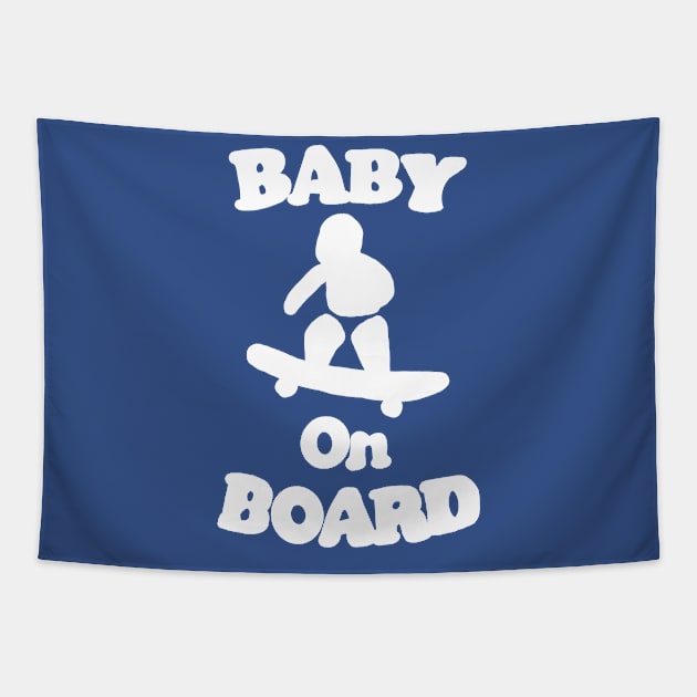 Baby on Board Tapestry by RoserinArt