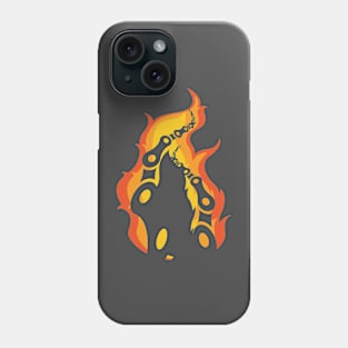 On Fire Mood Tshirt Phone Case