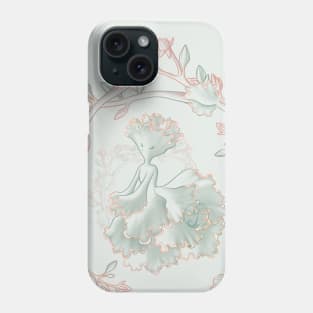 Succulent Sprite - echeveria sea dragon Phone Case