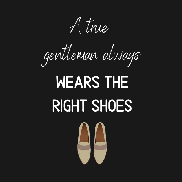 a true gentleman always wears the right shoes by Fredonfire