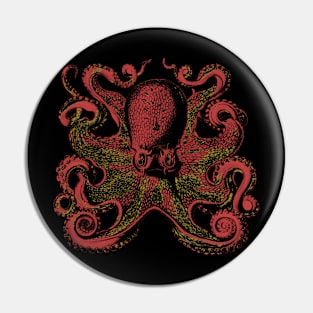 Call of the Octopus Pin