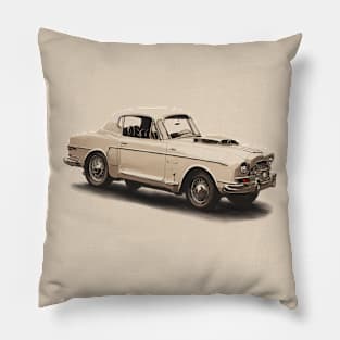 Vintage Car Pillow