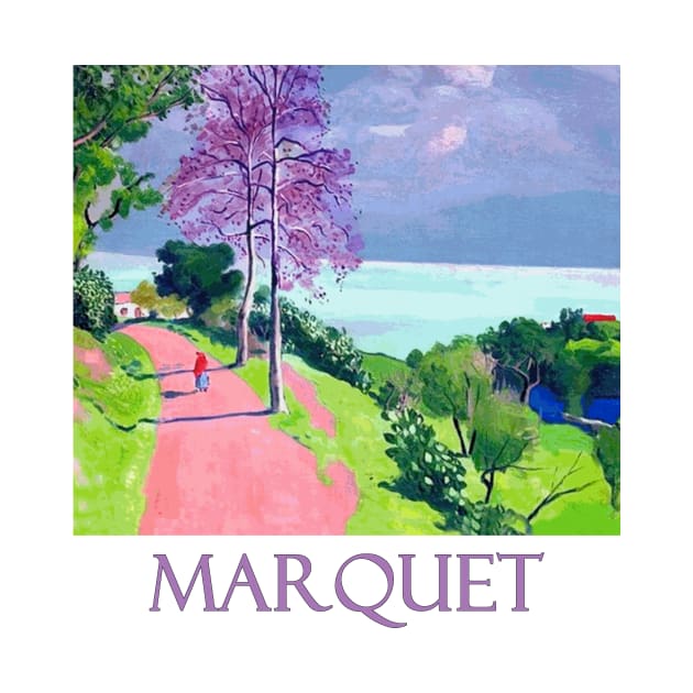 The Road to Bougie from Algiers by Albert Marquet by Naves