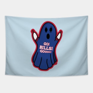 Ghost Buffalo Bills Tapestry