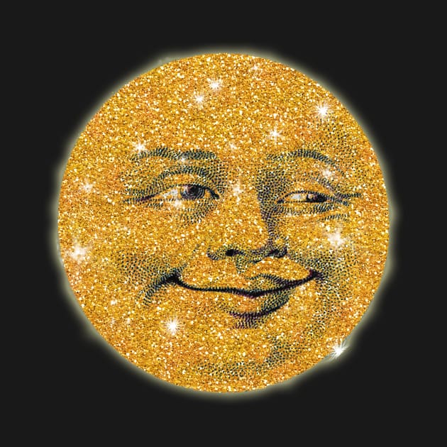 Man in the Moon Shimmery by Scarebaby