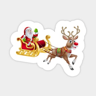 Santa Claus Merry Christmas ✅ Magnet