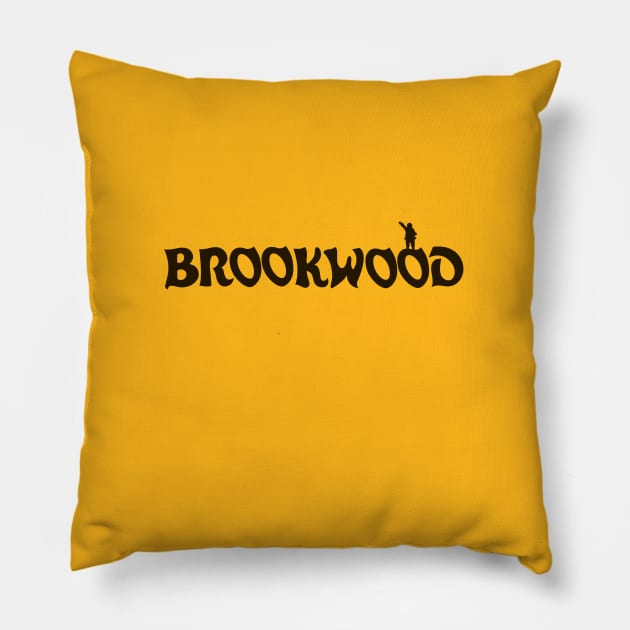 Brookwood Santa Pillow by TopCityMotherland