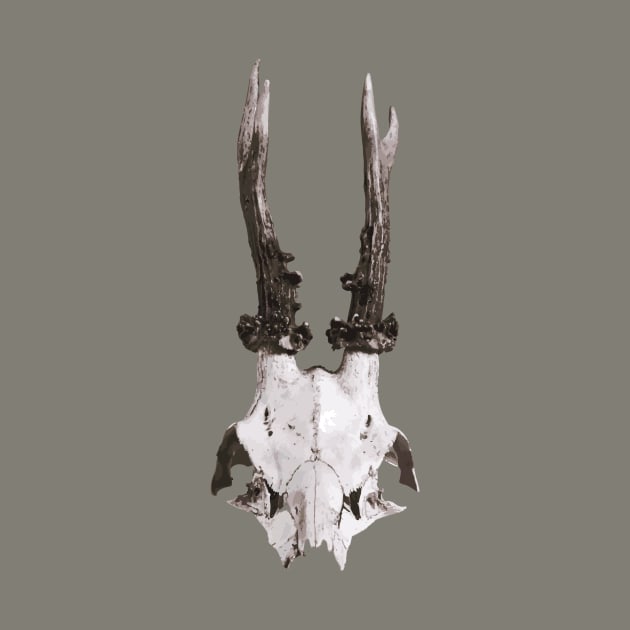 Deer Skull by Xilie