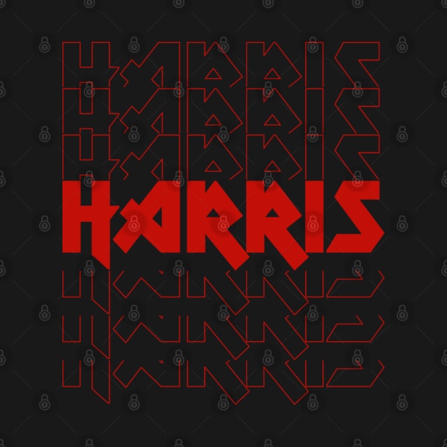 IRON TEXT || HARRIS by LAVA-ROMA-NOVA