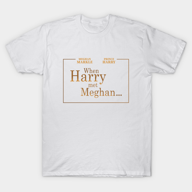 Discover Royal Wedding - When Harry met Meghan - Royal Wedding - T-Shirt