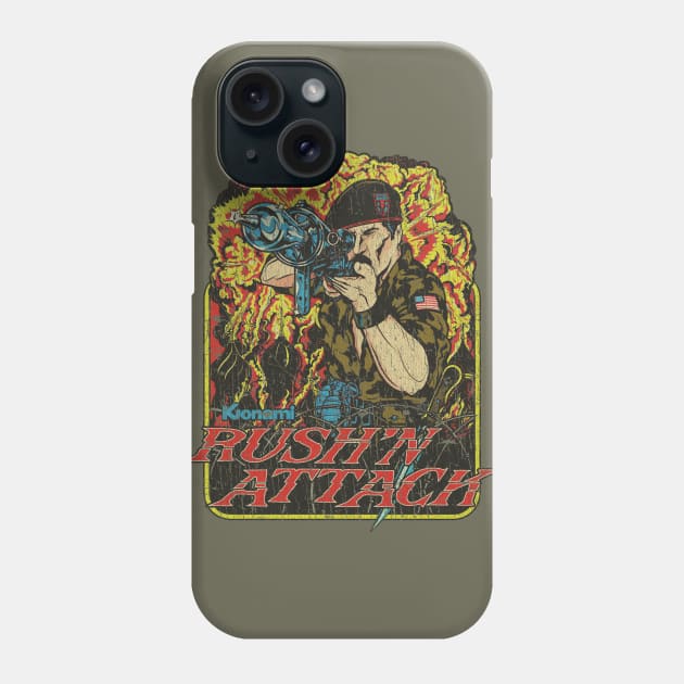 Rush'n Attack 1985 Phone Case by JCD666