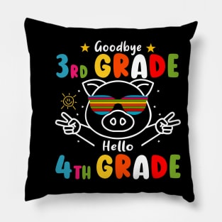 Goodbye 3rd Grade Graduation Hello 4th Grade Last Day Of School Pillow