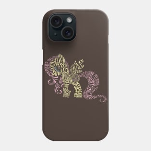 Wordy Fluttershy Phone Case