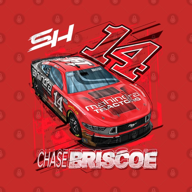 Chase Briscoe Red Car by stevenmsparks