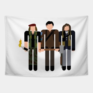 Monster Slaying Trio Tapestry