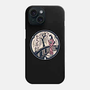 Kinosaki Manhole Cover Art Phone Case