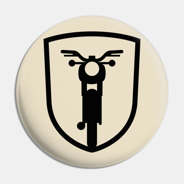 Scooter S50 S51 Crest (black) Pin by GetThatCar