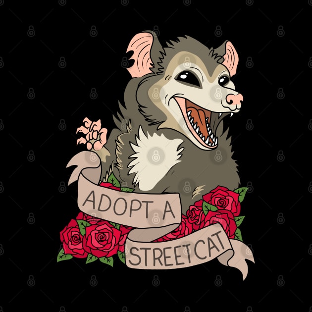 Possum - Adopt a street cat by valentinahramov