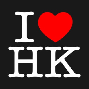 I Heart KH - I Love Hongkong T-Shirt