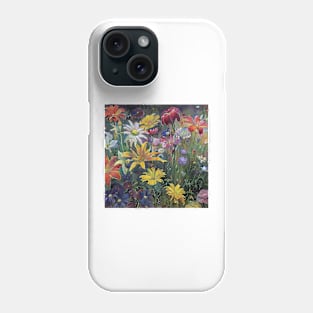 color mix of  flowers Phone Case