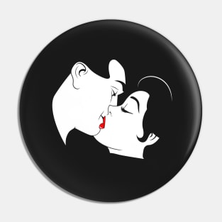 BW Lovers Pin