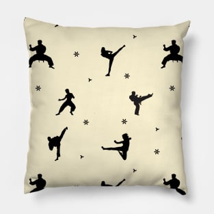 Martial Arts Pattern Pillow