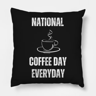 National Coffee Day Everyday Pillow