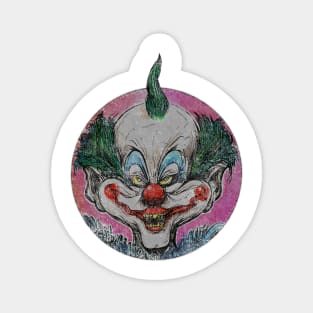 killer klown shortyvinyl Magnet