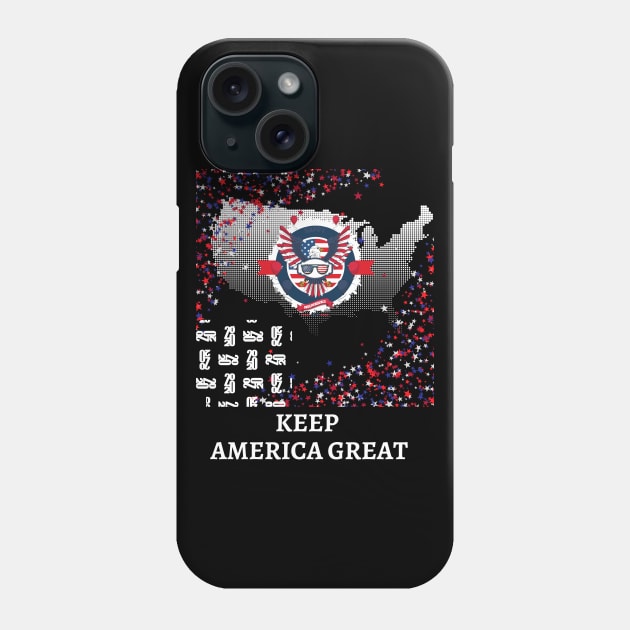 Keep America Great 2020 Phone Case by Pro-tshirt