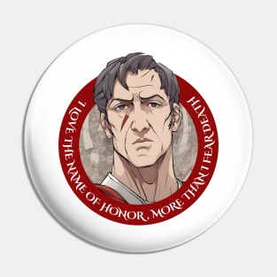 Julius Caesar in anime style Pin