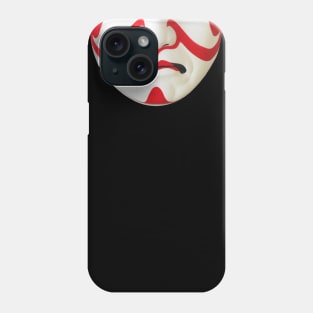 Kabuki Mouth - Red Phone Case