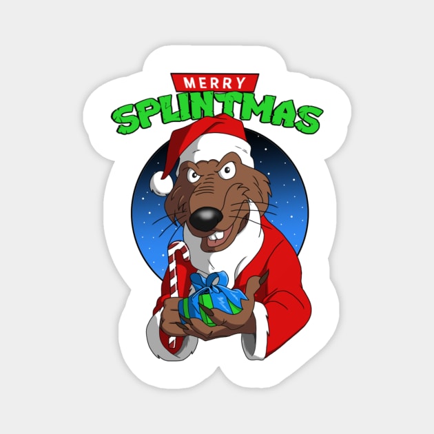 Merry Splintmas Magnet by AndrewKennethArt