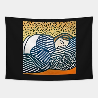 Sleeping Woman-Matisse inspired Tapestry