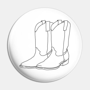 cowgirl boots Pin