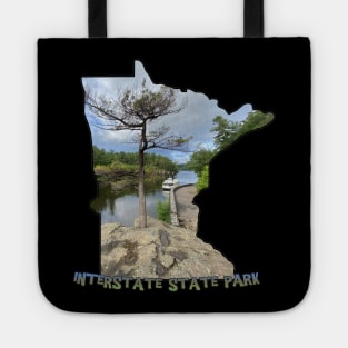 Minnesota State Outline (Interstate State Park) Tote