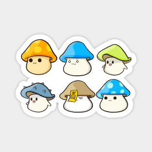 Maplestory game mushrooms Magnet