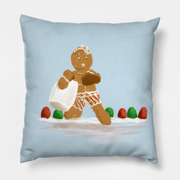 16x16 Multicolor Gildel Design Gingerbread Cookies Christmas Pink Throw Pillow 16x16 Multicolor Gildel Design Gingerbread Cookies Christmas Pink Throw Pillow