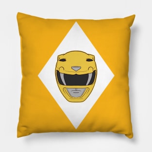 Power ranger yellow ranger Pillow