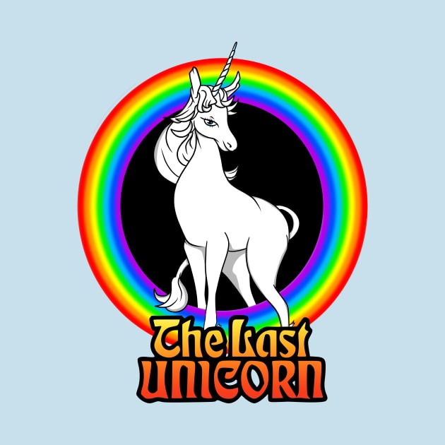 THE LAST UNICORN rainbow by LICENSEDLEGIT