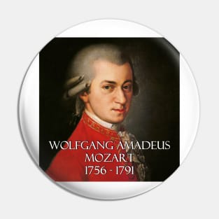 Great Composers: Wolfgang Amadeus Mozart Pin