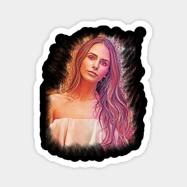 jordana brewster Magnet by nabila