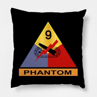 9th Armored Division - Phantom wo Txt Pillow