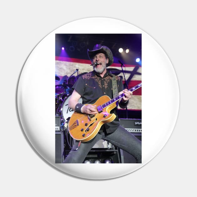 Ted Nugent Photograph Pin by Concert Photos