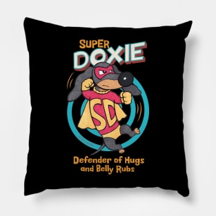 Super Cute Doxie Dachshund Dog Pillow