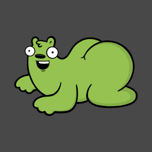 Booty Bear (Lime) T-Shirt