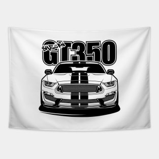 Shelby GT350 - Black Print Tapestry