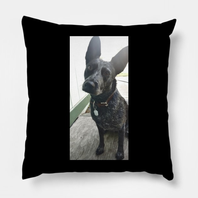 Lucy Girl Pillow by Cen-Cal Underground Threads