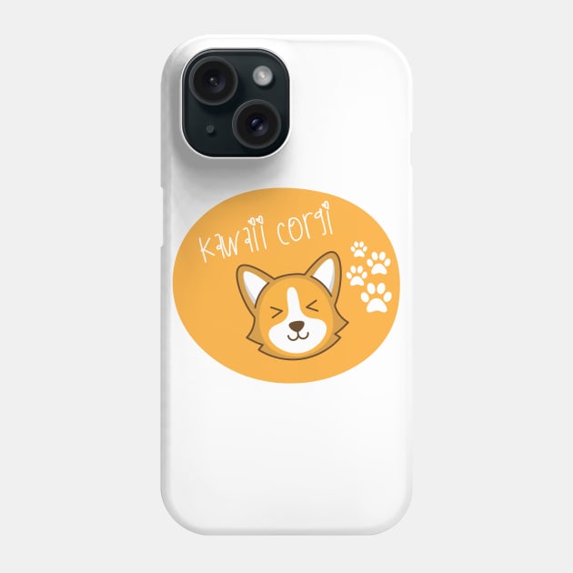 Kawaii corgi Phone Case by SeriousMustache