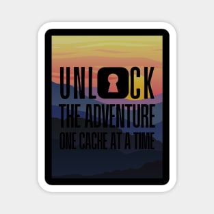 Geocaching - Unlock the Adventure Magnet