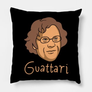 Felix Guattari Philosophy Pillow